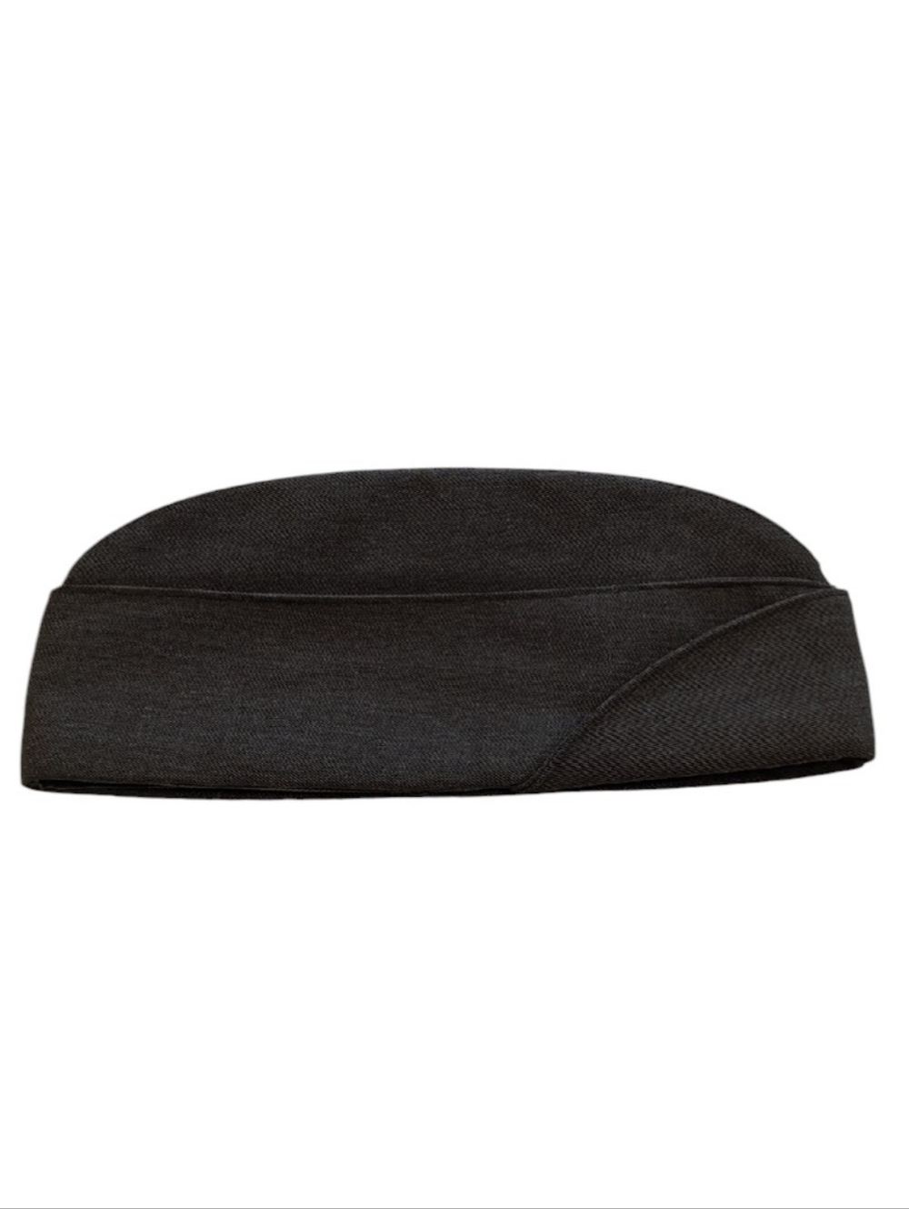 Sam Bonk Structured Military-Style Garrison Cap in Dark Olive Size: 7 1/8
